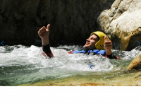 canyoning-rafting.de Webseite Vorschau