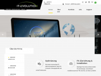 it-evolution.eu Webseite Vorschau