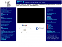 ostia-antica.org Webseite Vorschau