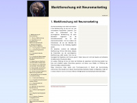 marktforschung-mit-neuromarketing.de Webseite Vorschau