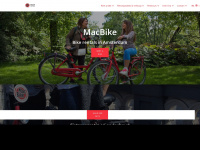 macbike.nl Webseite Vorschau