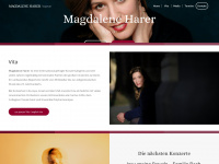magdalene-harer.de Webseite Vorschau