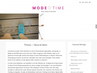 mode-time.de Webseite Vorschau