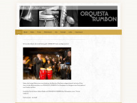 orquesta-rumbon.de Webseite Vorschau