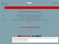 central-hanau.de Webseite Vorschau