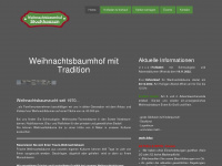 weihnachtsbaumhof-stockhausen.de Webseite Vorschau