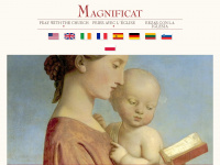 magnificat.net Webseite Vorschau