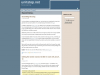 unitstep.net Webseite Vorschau