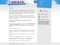 thoehler.com Webseite Vorschau