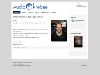 audiokrebse.de Webseite Vorschau