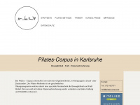 pilates-corpus.de Webseite Vorschau