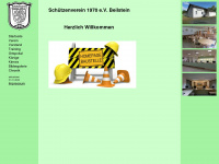 schuetzenverein-beilstein.de Webseite Vorschau