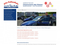 cityfahrschule-huebner.de Webseite Vorschau