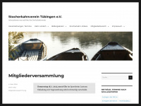 stocherkahnverein.de Webseite Vorschau