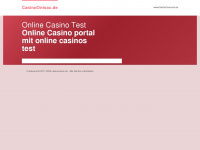 casinoonisac.de Webseite Vorschau