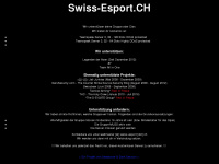 swiss-esport.ch Webseite Vorschau