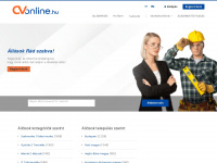 cvonline.hu Webseite Vorschau