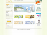 vital-naturprodukte.de Webseite Vorschau