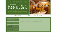 mostbauer-weissboeck.at Webseite Vorschau
