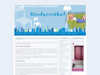 kindermoebel-infos.de Webseite Vorschau