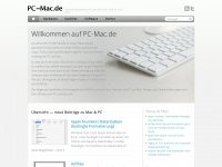 pc-mac.de Webseite Vorschau