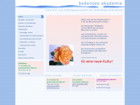 bodenseeakademie.at Webseite Vorschau