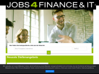 jobs4finance-it.de Webseite Vorschau