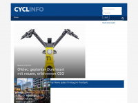 cyclinfo.ch Webseite Vorschau
