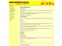 broetchen-express24.de Webseite Vorschau