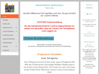 hundertwasserschule-nv.de Webseite Vorschau