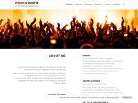 mediaevent.at Webseite Vorschau