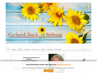 gerhard-jaeck-stiftung.de Webseite Vorschau