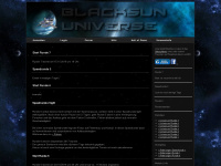 blacksununiverse.de Webseite Vorschau