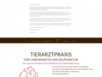 chiropraktikpferd.de Webseite Vorschau