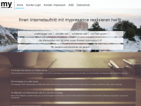 mypresence.de Webseite Vorschau