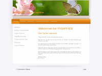yogapfade.de Webseite Vorschau
