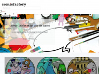 comicfactory.com Webseite Vorschau
