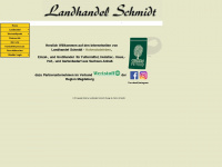 landhandel-schmidt.com Webseite Vorschau