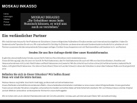 moskau-inkasso.com Webseite Vorschau