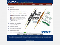 caddock.com Webseite Vorschau