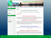 anglerbund-ansbach.de Webseite Vorschau