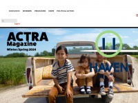 actra.ca Webseite Vorschau