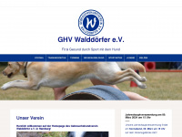 ghv-walddoerfer.de Webseite Vorschau
