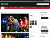 rockfoto.nu Webseite Vorschau