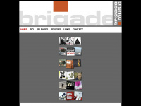 brigade-music.com Webseite Vorschau