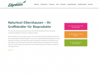 naturkost-elkershausen.de Webseite Vorschau