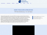 pkp-seniorenbetreuung.de Webseite Vorschau