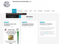 diestedde.net Webseite Vorschau