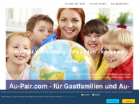 au-pair.com Webseite Vorschau