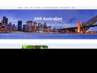 australien.ahk.de Webseite Vorschau